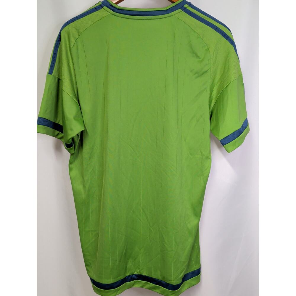 Official Seattle Sounders Seattle Sounders FC Adidas Xbox Jersey Green Blue L - Picture 6 of 6